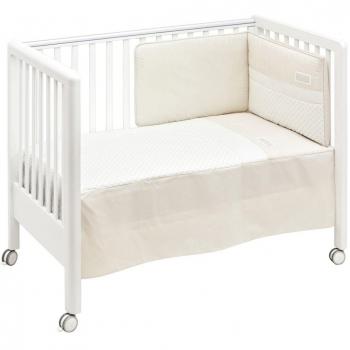 Juego de Colcha y Protector para Cuna Beige 70x140 cm Star Cambrass