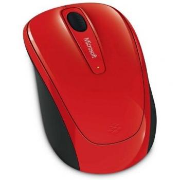 Microsoft – Wireless Mobile Mouse 3500 Rojo