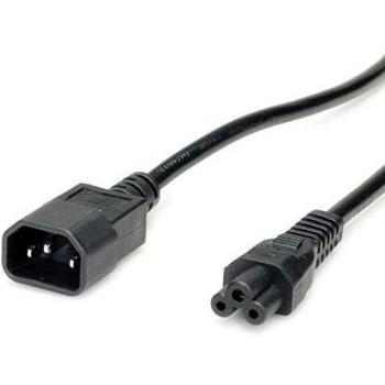 Cable de Alimentación VALUE Negro 1.8 m IEC320/C14 a C5