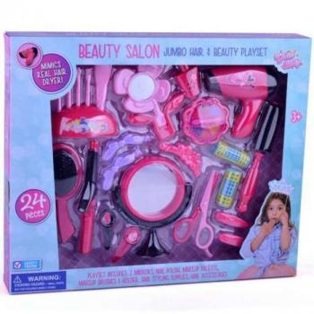 Set de Belleza con Secador 24 Piezas - Alta Calidad