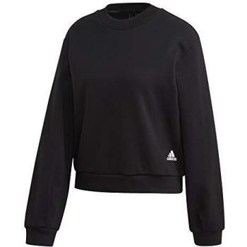 adidas W St Crew Sudadera, Mujer, Black, XS