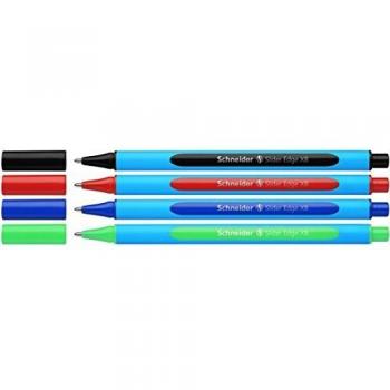 Estuche 4 x Bolígrafo Slider Edge XB -