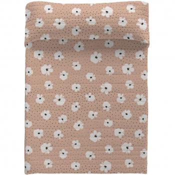 Colcha bouti ICEHOME 100% algodón Suri beige fabricado en España
