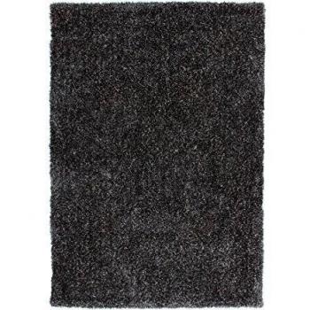 Alfombra flash! 500 antracita antracita 200cm x 290cm 100% Poliéster