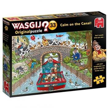 Wasgij Original 33, Calm on The Canal - 1000 pieces puzzle