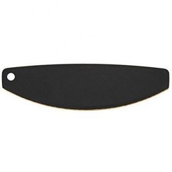 eCooks Cortador para Pizza, Composite Madera y Resina Reciclado, Crema, 0.48 cm, 4 Unidades