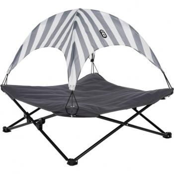 Cama TIAKI Sun Stripes para perros - 80 x 80 x 30 cm