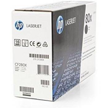 HP 80X High Yield Black Original LaserJet Toner Cartridge