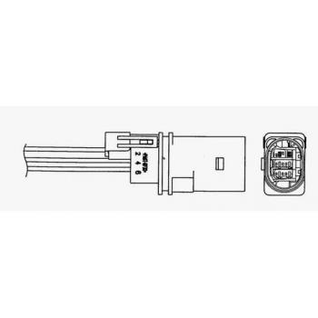 Sonda Lambda NGK 91916 - Sonda de oxígeno para sistemas de escape, compatible con múltiples vehículos, sensor de tipo zirconio, conexión eléctrica confiable, diseño duradero y resistencia a altas temperaturas