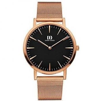 Reloj de Pulsera Analógico para Hombre Danish Design IQ68Q1235 con Correa de Acero Inoxidable y Color Rosado