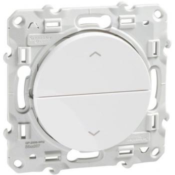 Pulsador persianas blanco Schneider Odace S520207