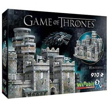 Wrebbit 3D Puzzle - Game of Thrones: Winterfell - 910 Pieces