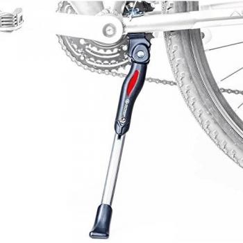 Soporte de bicicleta AKS-09A 24-29 pulgadas de pie de soporte inferior al 66061 negro
