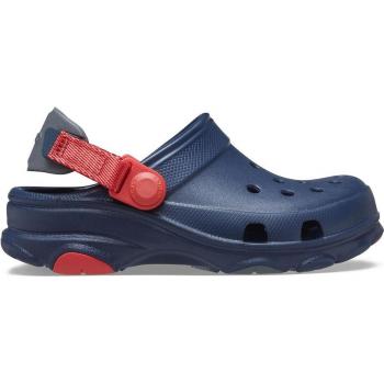 Navy Kids Classic All-Terrain Clogs by Crocs