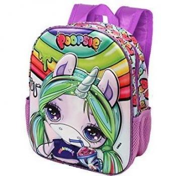 Karactermania Poopsie Slime Surprise Arcoíris-Mochila 3D (Pequeña), Multicolor
