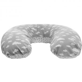 Uzturre AL00P-NUBE_GR - Almohada lactancia pequeña, unisex, color gris