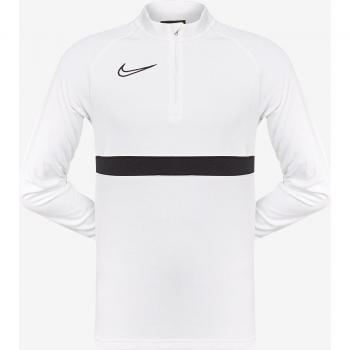 NIKE SUDADERA NK DRY ACD21, Sudadera de entrenamiento para niños, color blanco/negro/negro/negro, talla S