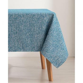 Mantel jacquard premium Ramaje Azul de alta calidad y diseño exclusivo