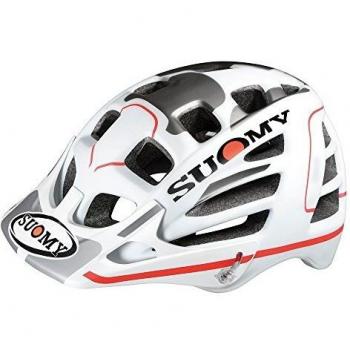Suomy Scrambler Casco, Adultos Unisex, Blanco, L