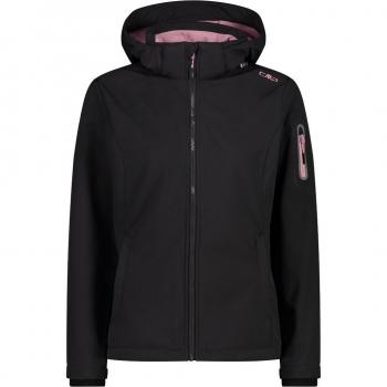 CMP Women's Waterproof Hooded Softshell Jacket 39a5006 Gray