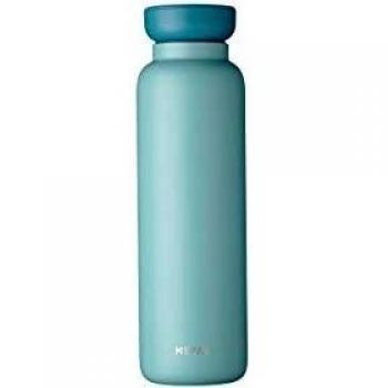 Botella Térmica Ellipse 900 ml - Verde Nórdico - Acero Inoxidable, Doble Pared, 12 horas caliente y 24 horas fría