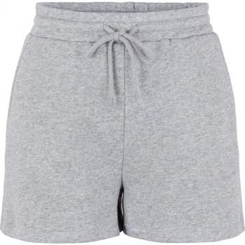 Pantalones Cortos Deportivos para Mujer Pieces Chilli Cintura Alta Verano Regular Fit Gris