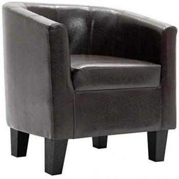 vidaXL Sillón Marrón Funãƒ Imipiel
