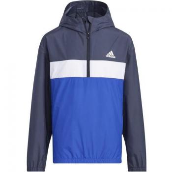 Chaqueta cortavientos Adidas JK Woven Half Zip para niños