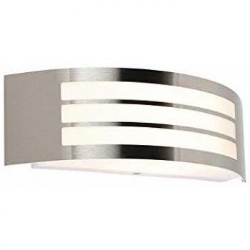 Aplique moderno de acero inoxidable IP44 - Sapphire Deluxe