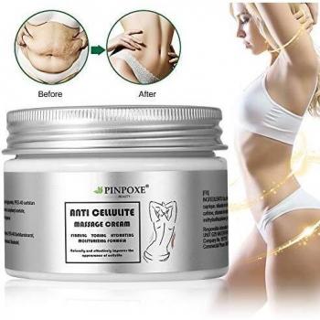 Crema anticelulítica, Crema reductor anticelulítico, quemagrasas reafirmante intensivo muy fuerte, la talladora del cuerpo de la piel Elimina la celulitis y piel de naranja crema, 120ml