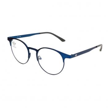 Adidas Originals AOM000O/N 021.000 Men's Eyeglasses Blue Size 49 - Frame Only, Free Lenses Available, HSA/FSA Insurance Eligible, Blue Light Block Available