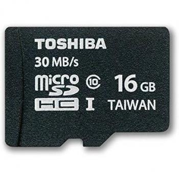 Toshiba SD-C016UHS1 - Tarjeta de memoria Micro SDHC de 16 GB