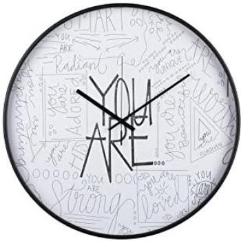 Reloj Pared Metal Negro 60x4,5x60 Cm - Elegante y Funcional