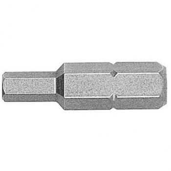 Witte 4270819 - Pack de 5 puntas de destornillador hexagonal, 2 x 25 mm, en caja
