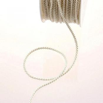 Deko und Band Acetato Cordón Crema – 2 mm Ancho a 100 m Rollo – 211001 02 de R 002