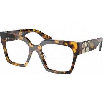 Miu Miu MU04UV VAU1O1 Women's Eyeglasses Tortoiseshell Size 52 - Blue Light Block Available