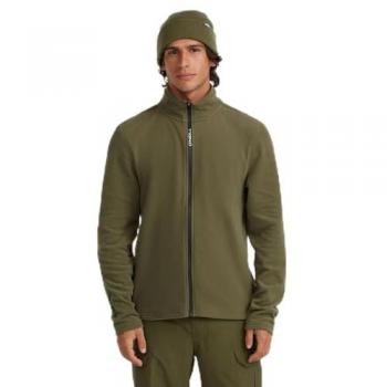 O'Neill Jack's Polartec 100 Full-Zip Fleece Jacket for Men in Forest Night