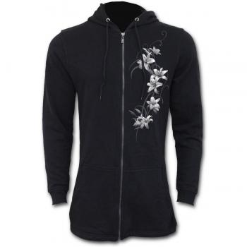 Spiral Pure Of Heart Black Hooded Zip Jacket for Women - Sizes S to XL