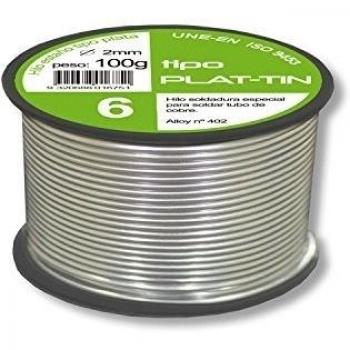 BROFIL - Estaño-Plata Fonta 6% 2Mm Brofil 100 G
