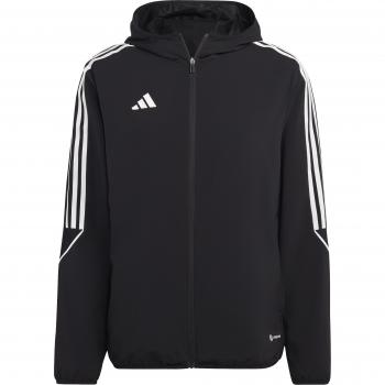 Cortavientos de fútbol Adidas Tiro23 LB para hombre, chaqueta ligera, resistente al viento, diseño clásico, cierre con cremallera, bolsillos laterales con cremallera, ajuste regular fit