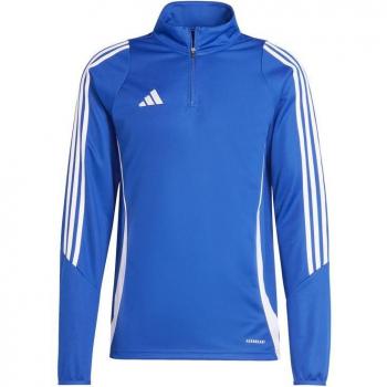 Adidas Tiro 24 Men's Blue Training Sweatshirt with Half Zip