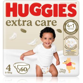 Pañales Desechables Huggies Extra Care Talla 4, 8-16 kg, 60 unidades