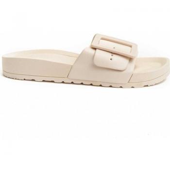 Sandalias de Mujer Montevita Hevi Beige - Sandalia con hebilla, color beige, diseño moderno y cómodo, ideal para uso diario