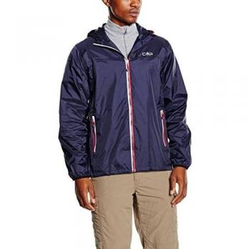 CMP Men's Waterproof Hooded Jacket - Navy - Size 3XL