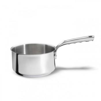 Cacerola Inoxidable De Buyer Milady 20 cm, 3 Litros, Sin PFAS, Fondo Sandwich, Compatible con Todos los Fuegos y Horno