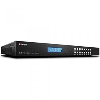 LINDY 8X8 HDMI 2.0 18G Matrix Switch Pro