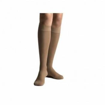 Media Compresión Ligera Ejecutivo para Mujer Beige Talla M