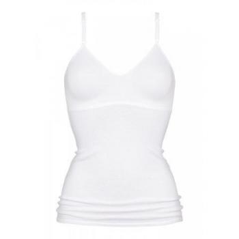 Camiseta de tirantes con sujetador Mey Noblesse blanca 40 mujer