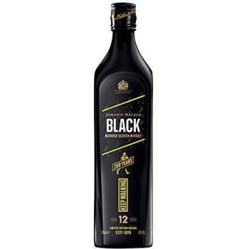 Johnnie Walker Black Label 12 years old Blended Scotch Whisky 70 cl with Gift Box