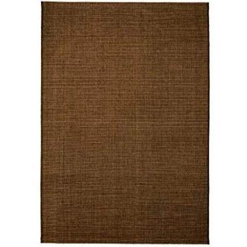 vidaXL Alfombra Exterior/Interior 80x150cm Apariencia Sisal Marrón Decoración